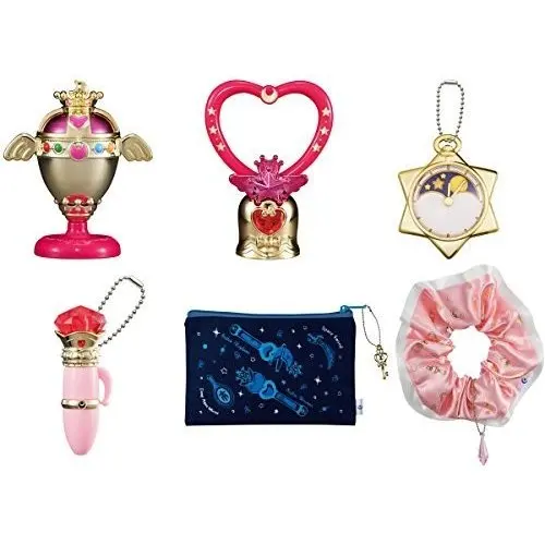 BANDAI Sailor Moon Action Figures Model Deluxe 2 Gashapon Transformer Accessories Official Genuine Collectible Toys