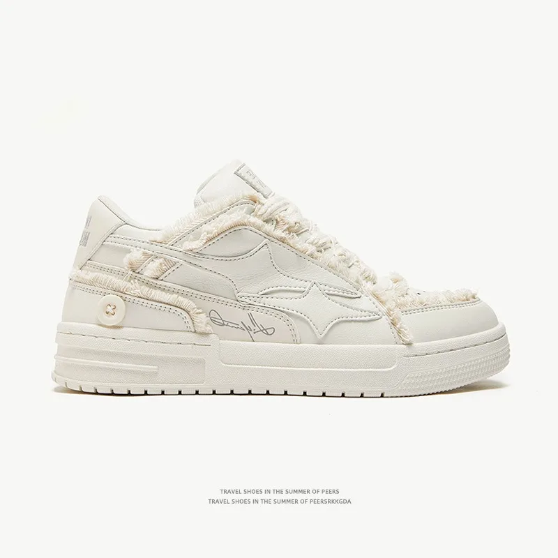 Vrouwen Schoenen Voor Mannen Tennis Retro Mode Ster Schoenen Wit Leer Mannelijke Sneakers Paar Outdoor Sport Casual Schoenen