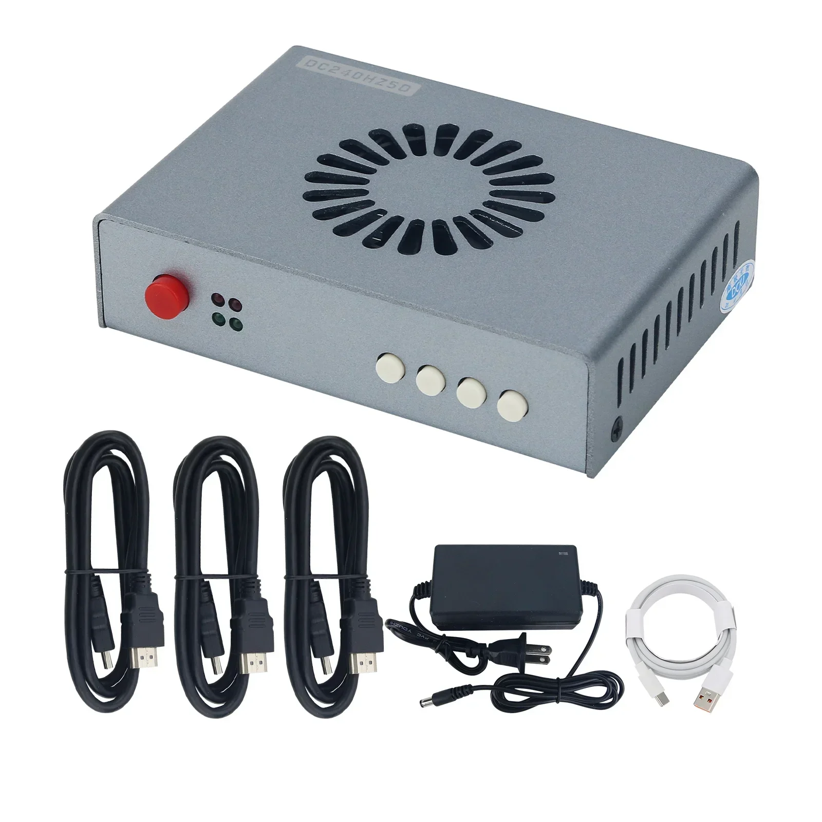 

HamGeek Gen 5th Video Overlay Box HDMI-compatible DMA Video Processor Support for 2K144/1K240 High Quality Computer Components