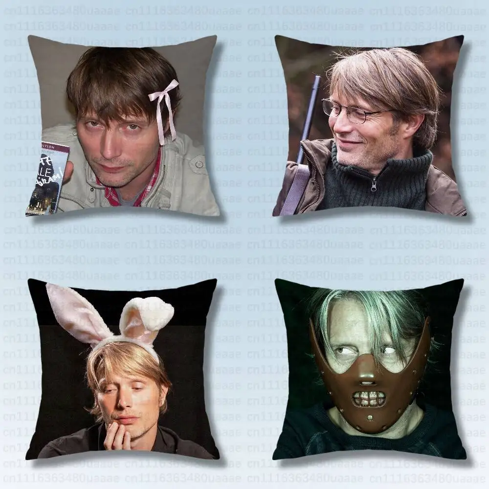 M-Mads Mikkelsen Pillowcase Home Bedding Decorative Pillow Cover Wedding Super Soft Pillow Case