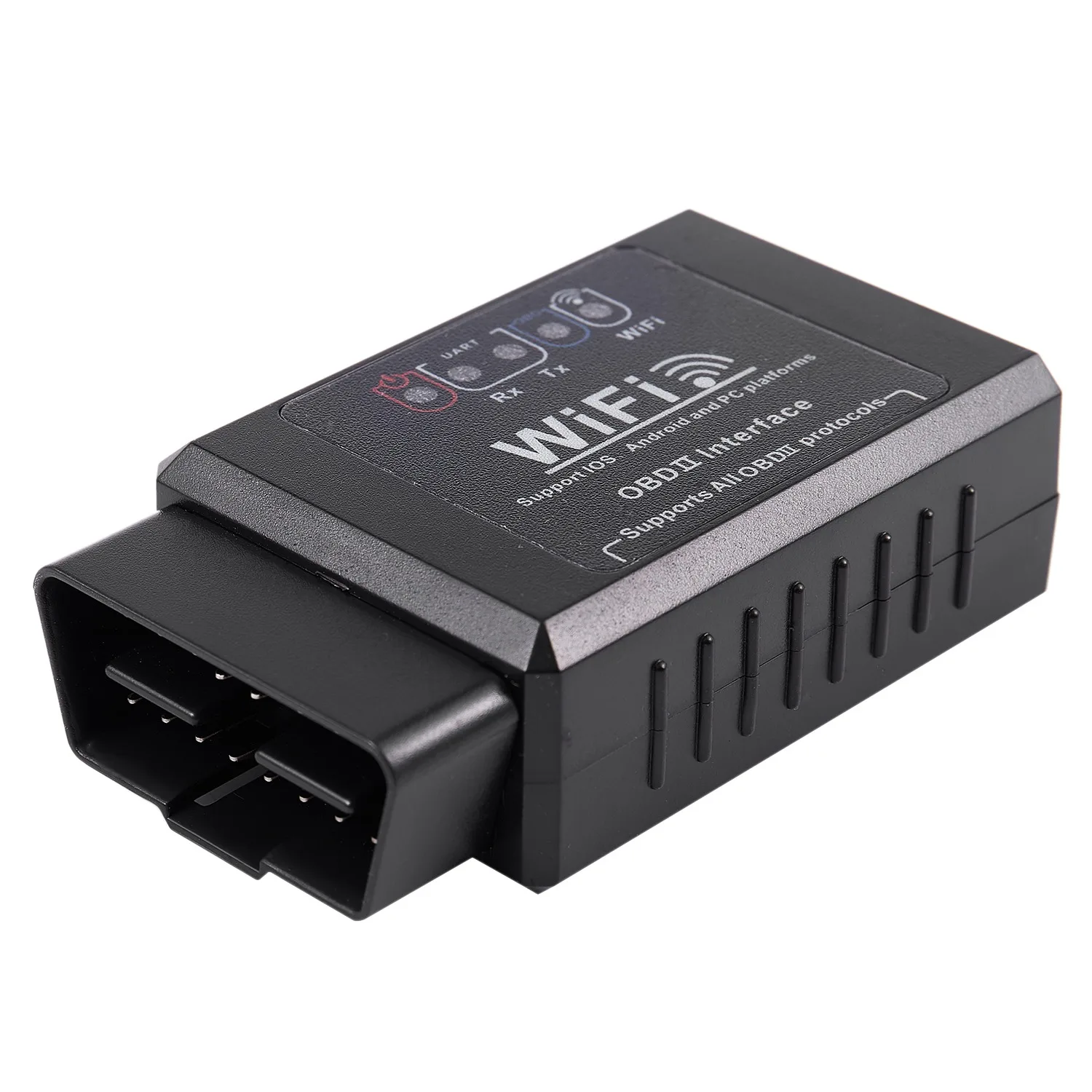 

Сканер Elm327 V1.5 OBD2 Wi-Fi для различных марок с поддержкой Can-Bus, совместим со всеми протоколами OBD2, работает на iOS, Android, Symbian, Windows.