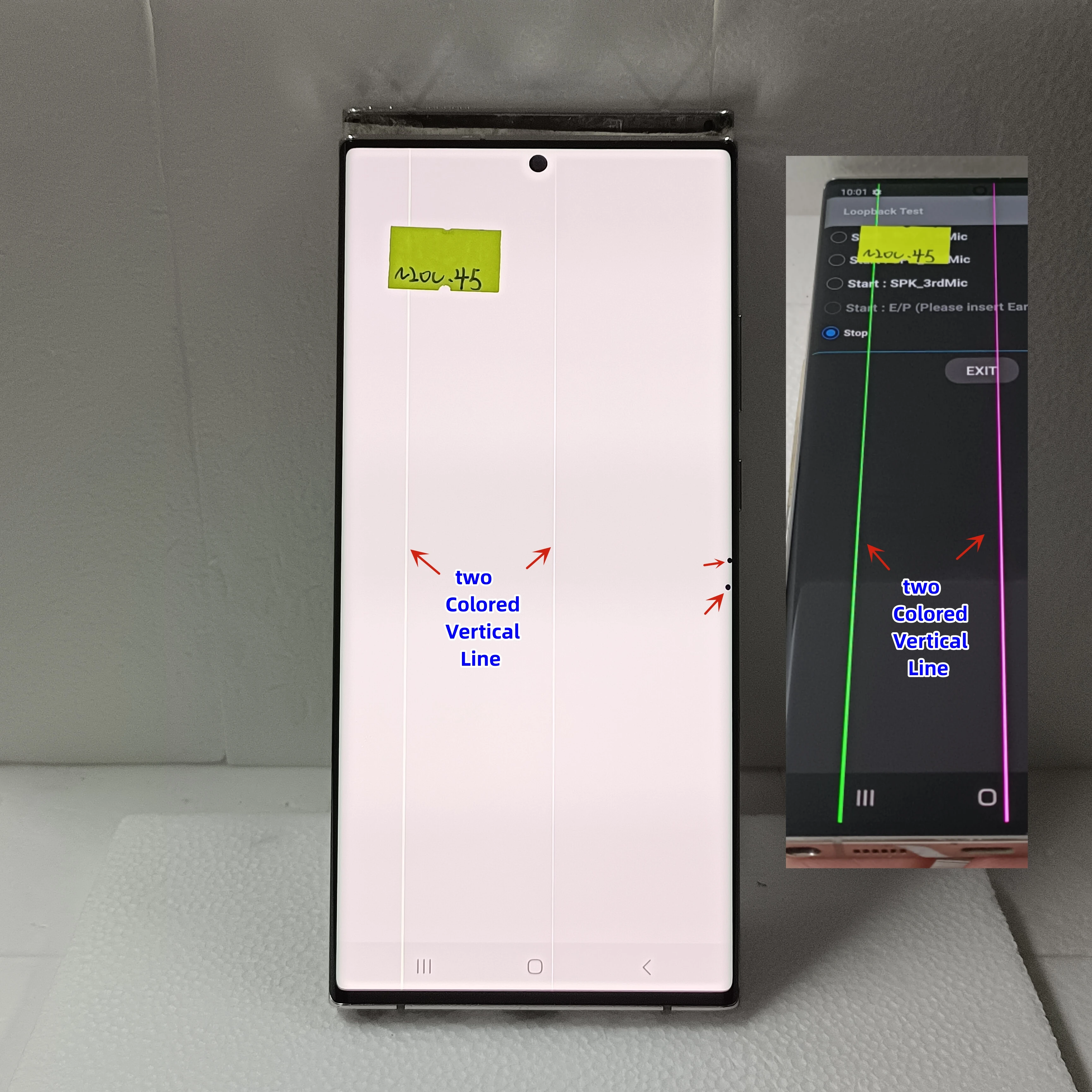 AMOLED Note 20 Ultra  N986B LCD Display Screen For Samsung Galaxy Note20 Ultra  N985F LCD Digitizer Replacement With Defect