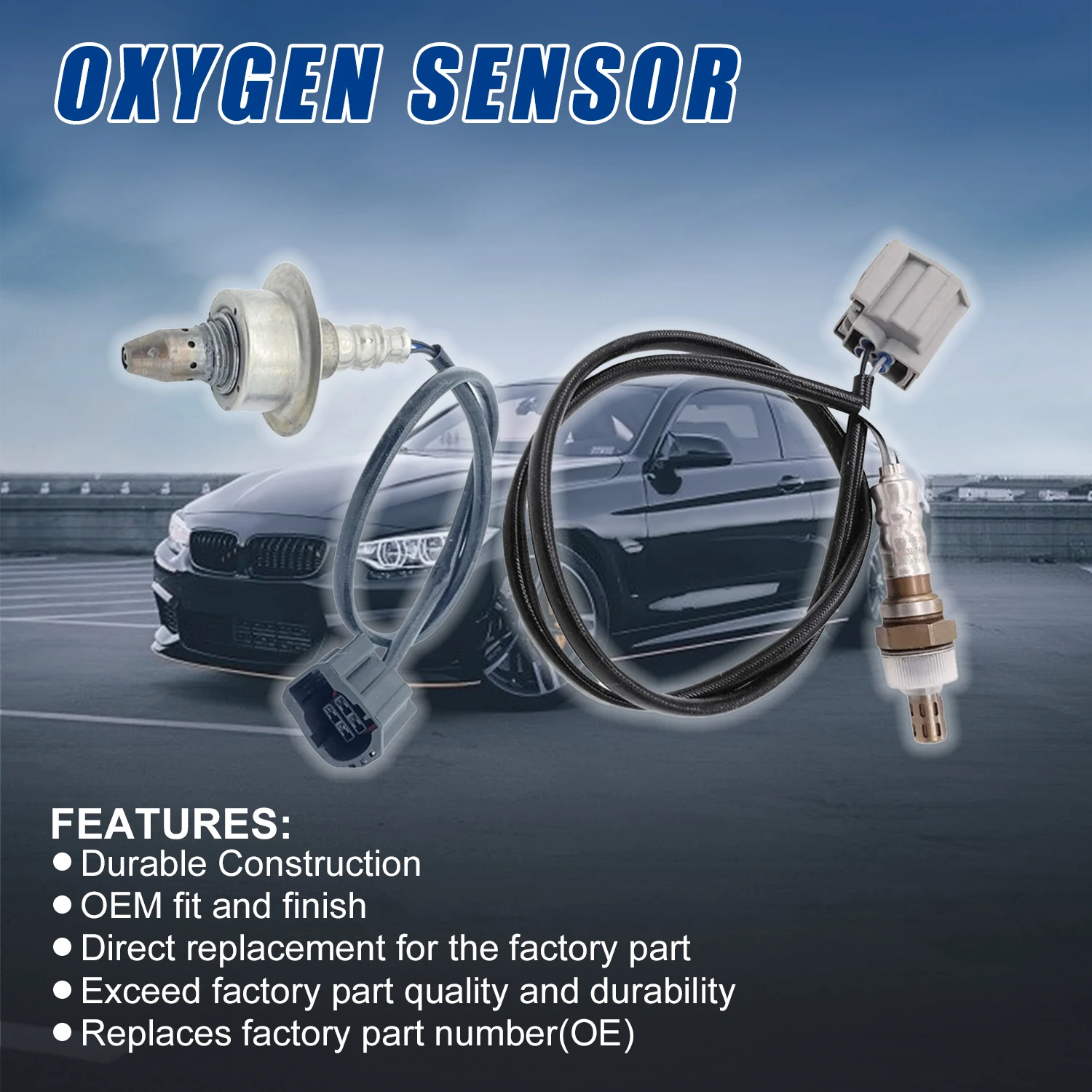 ZYE9-18-8G1 LF67-18-861A Upstream+Downstream Lambda Oxygen Sensor 234-9103 234-4329 For Mazda 2 1.5L L4 2011 2012 2013 2014