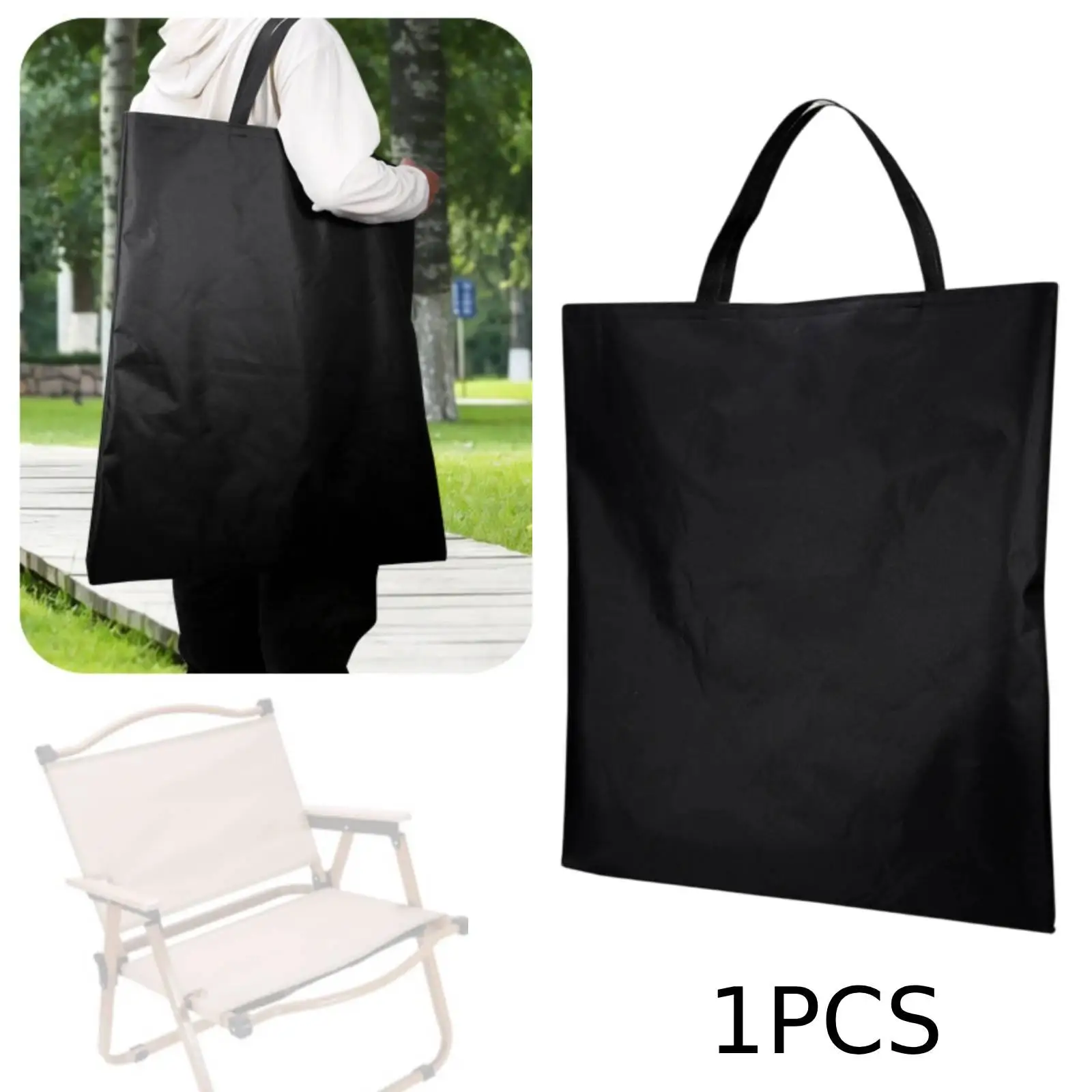 Folding Chair Storage Bag Oxford Cloth Carrying Case for BBQ Travel Outdoor