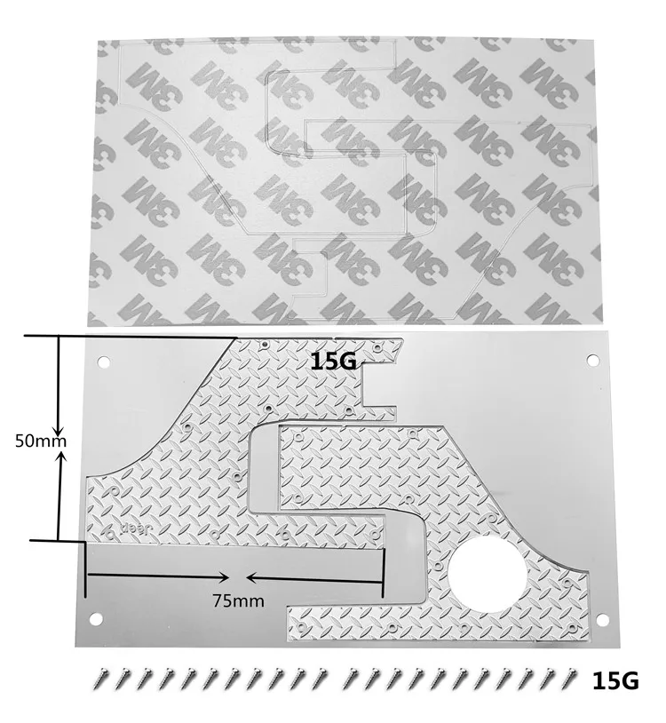 AXIAL SCX10 III AXI03007 rear anti-skid plate, tail lamp large surround
