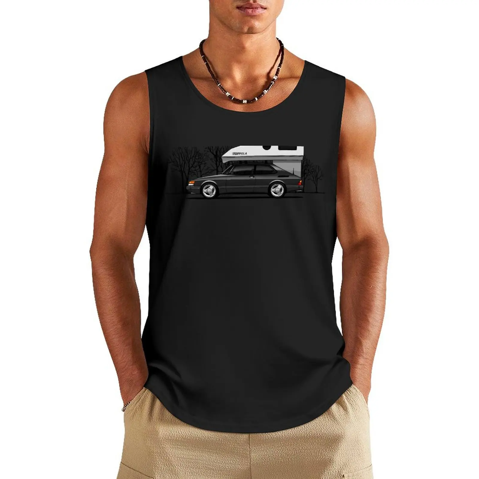 My drawing of the 900 Toppola Tank Top men clothes fitness clothing for men