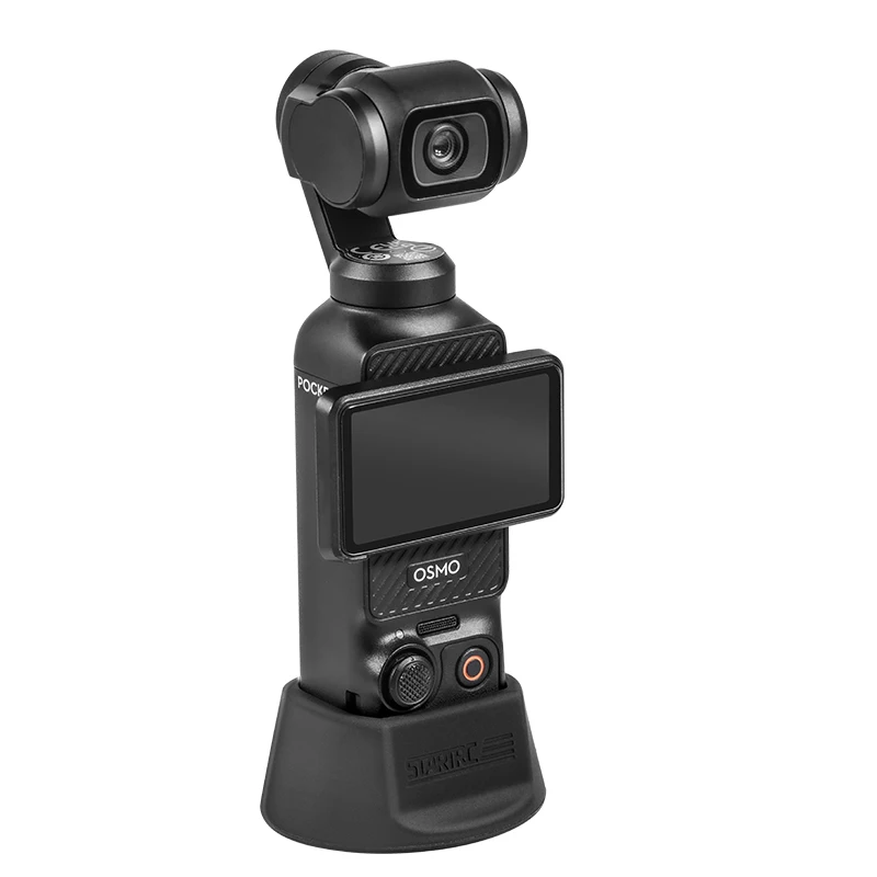 قاعدة سطح مكتب سيليكون لجيب DJI Osmo 3 ، مانع للانزلاق ، تمديد ثابت ، مانع للانزلاق ، حامل ثابت ، دعم للتوسع