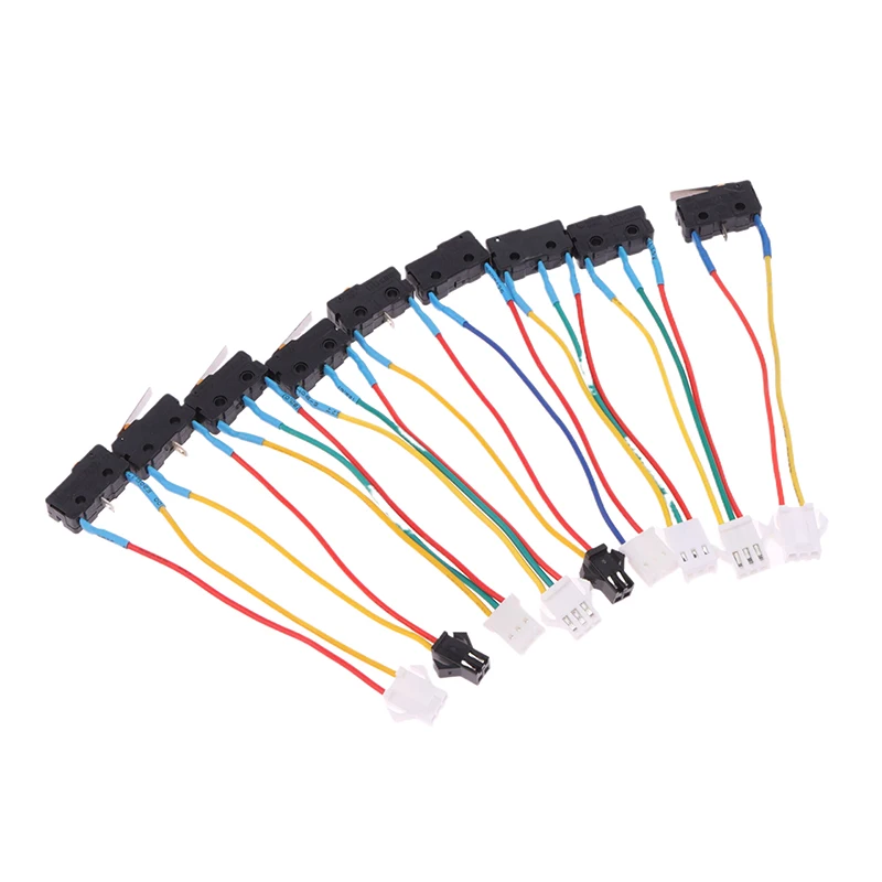 5Pcs Micro Switch Two Three Wires Gas Water Heater Small On-off Control Without Splinter Switch Kitchen Stove Electrical Parts