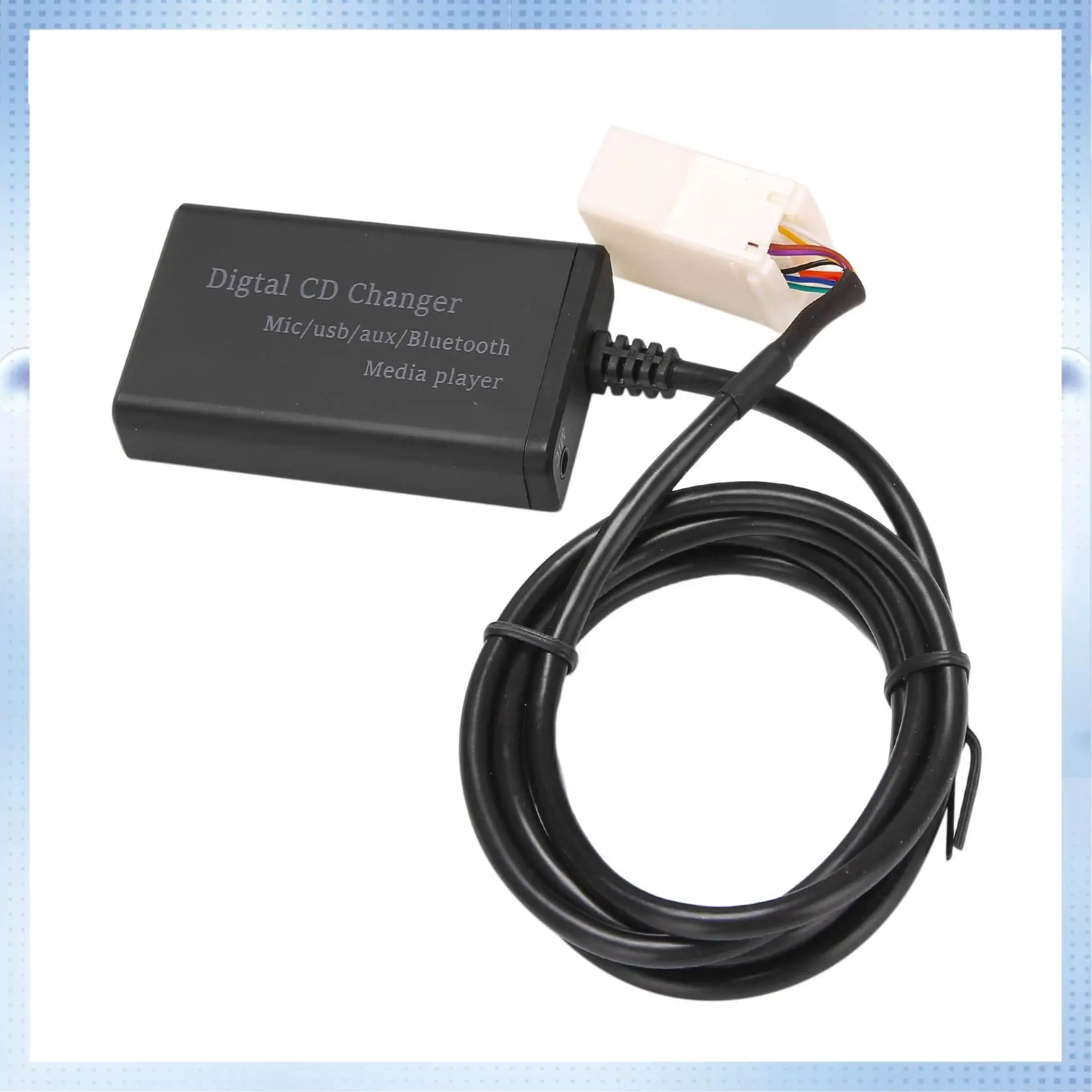 

AM-Motorcycle USB AUX Bluetooth Car Digital Music CD Changer Adapter For Honda Goldwing GL1800