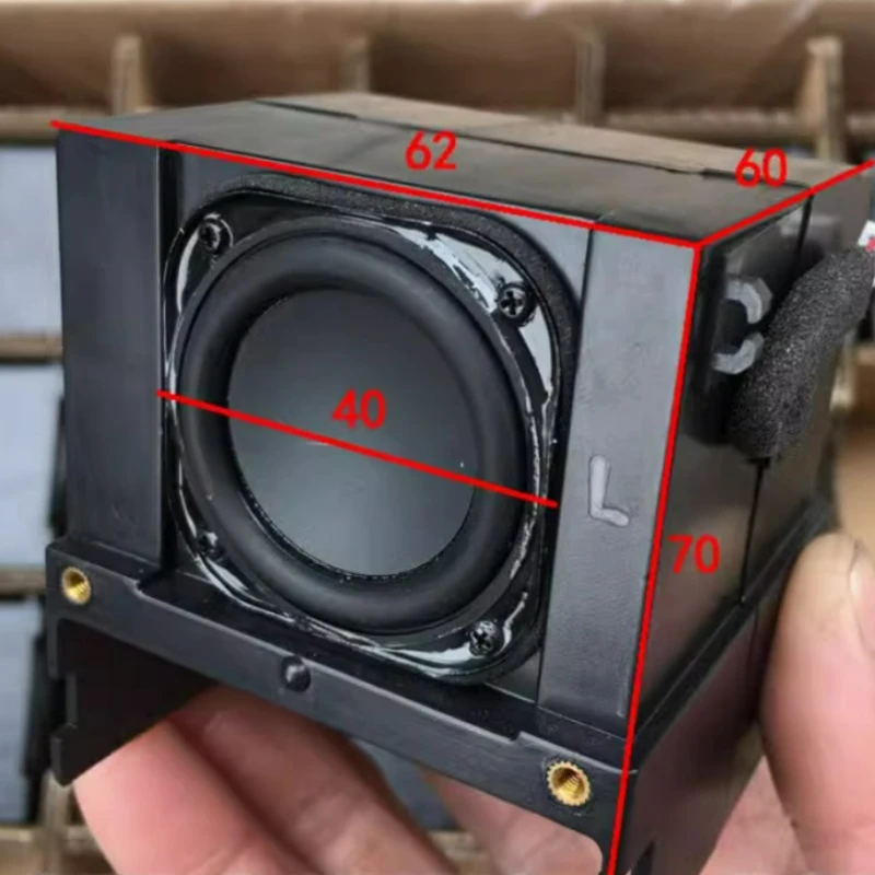 SOTAMIA 1 قطعة 1.5 بوصة كامل المدى مكبر هاي فاي 4 أوم 3 واط ستيريو السلبي المتكلم المنزل الصوت الموسيقى مكبر الصوت لمضخم الطاقة