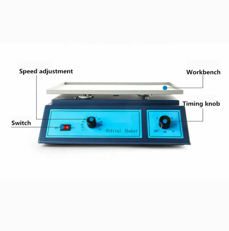 مختبر مذبذب دوار RPR خلاط مختبر المداري الدوار شاكر مذبذب مداري قابل للتعديل سرعة 220 فولت