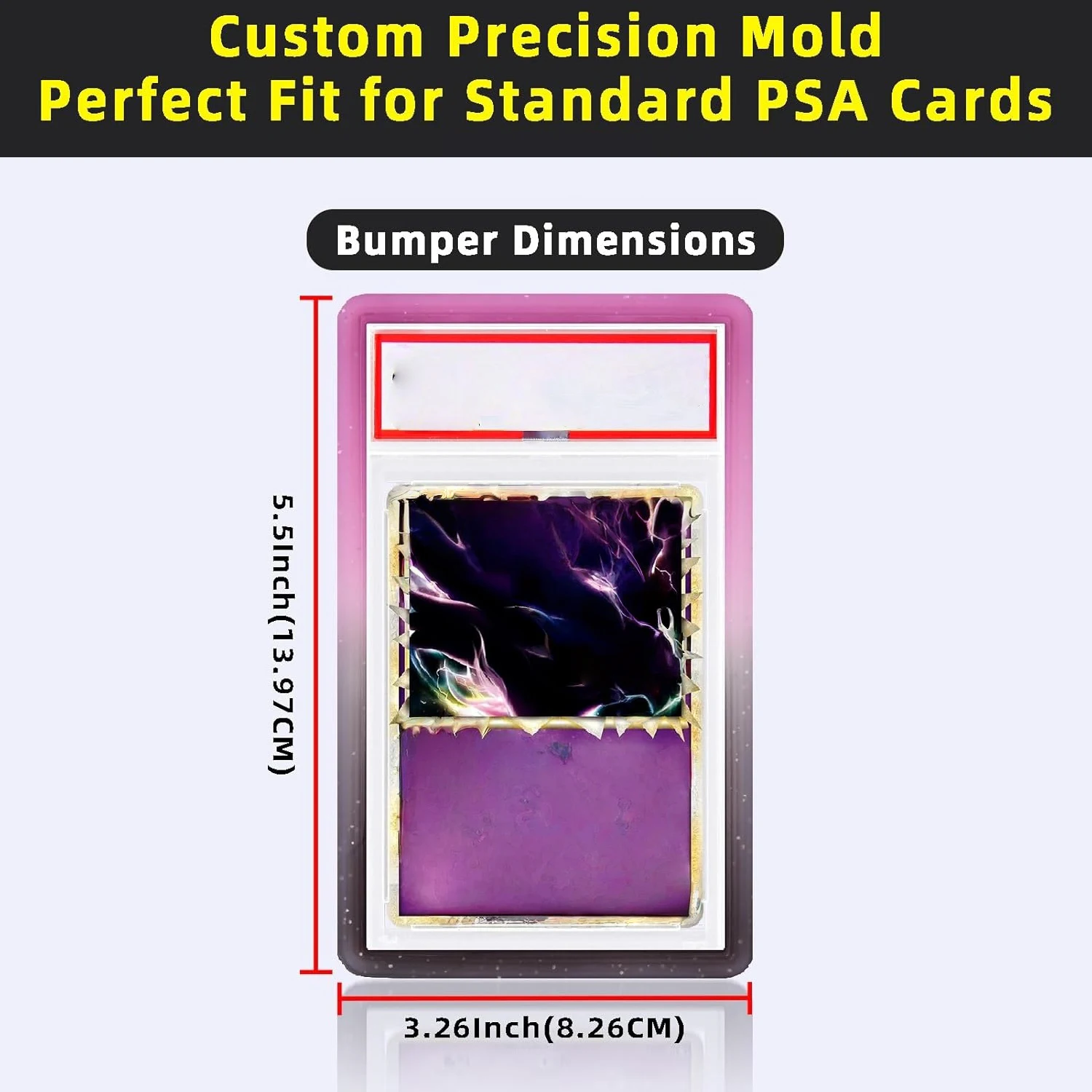 التدرج سيليكون الوفير حالة الحرس حامي عرض الأكمام الجلد بولي TPU ل PSA 35PT تتدرج بطاقة بلاطة الرياضة لعبة تخزين حامل