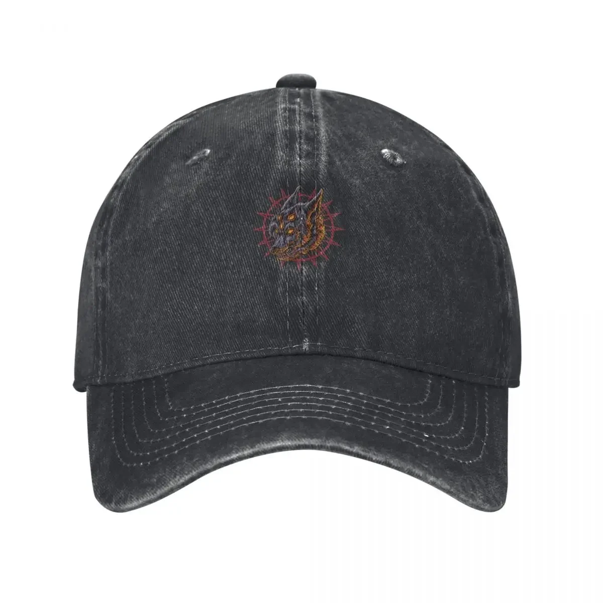 

Démon loup Sticker Baseball Cap Luxury Man Hat funny hat Horse Hat Bobble Men Golf Wear Women's