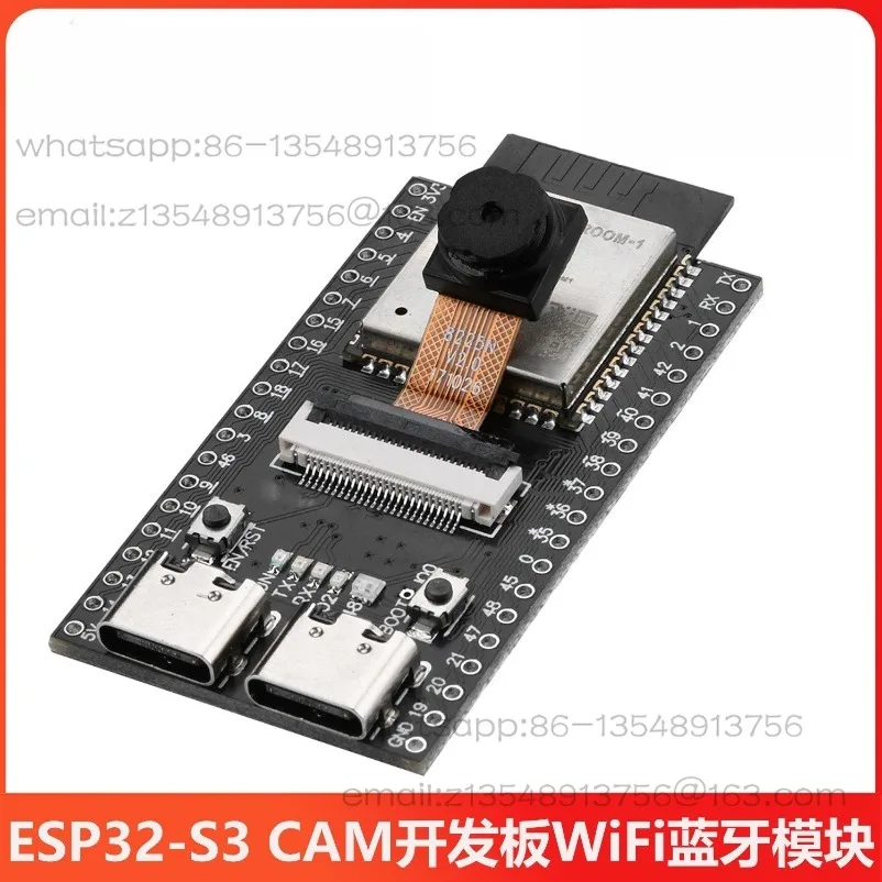 ESP32-S3 CAM development board WiFi Bluetooth module board N16R8 module dual TYPE-C interface