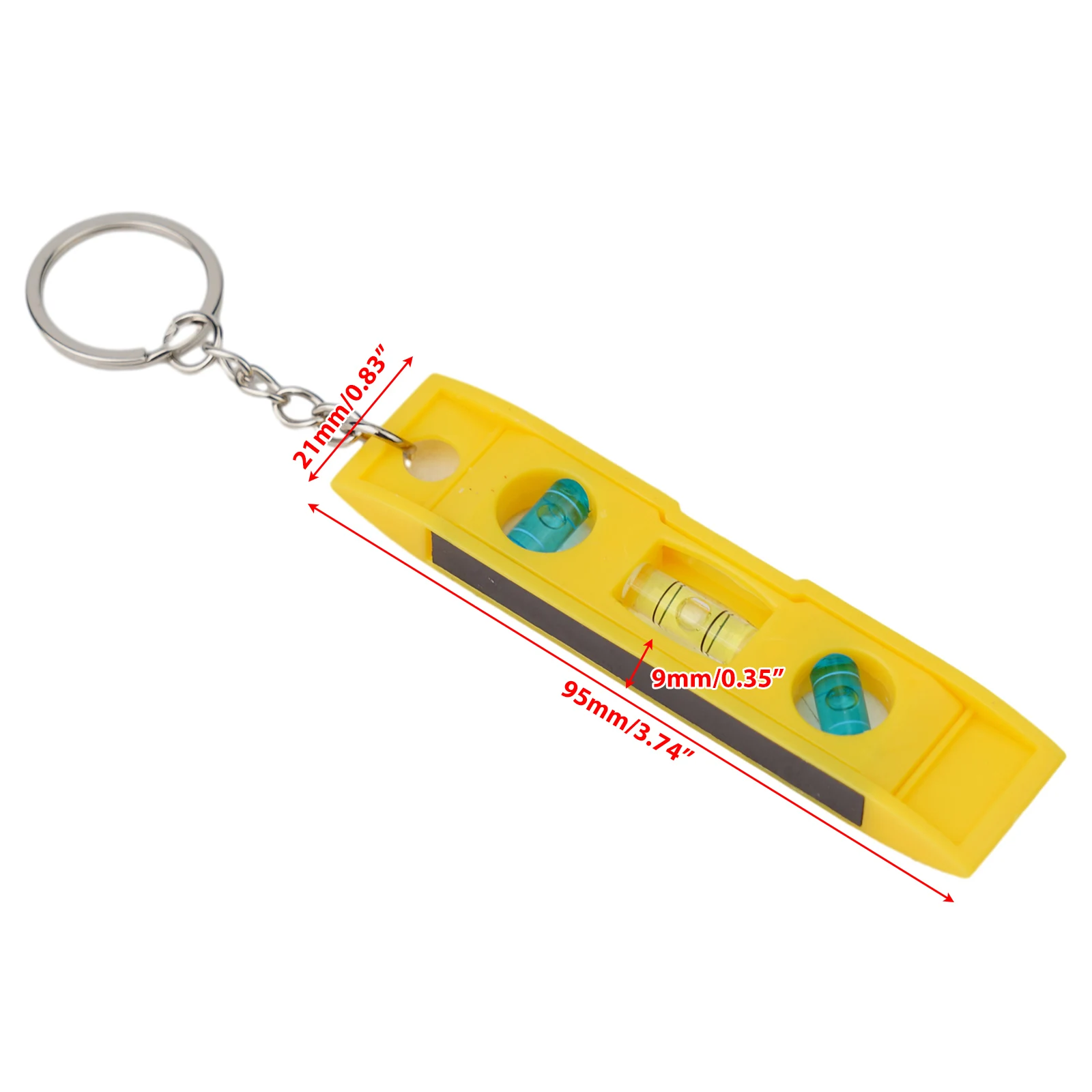ABS Plastic Keychain Layout Tools Projects Dot ABS Plastic Bubble Level Vial Keychain Layout Tools Magnetic Torpedo Level