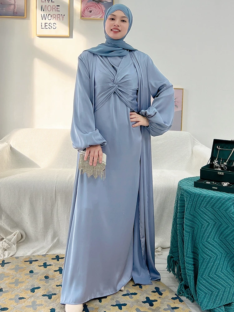 conjunto-hijab-solido-com-lenco-para-mulheres-vestido-longo-com-manga-lanterna-quimono-aberto-jalabiyat-marroquino-dubai-moda-turca