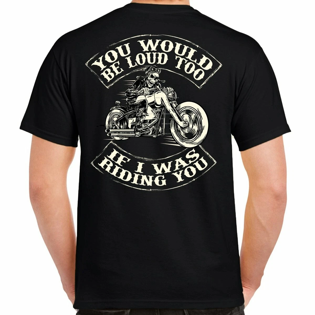 

T Shirt Cycles Skull Motorcycle No Harley Stripper Funny Biker Offensive T Shirt