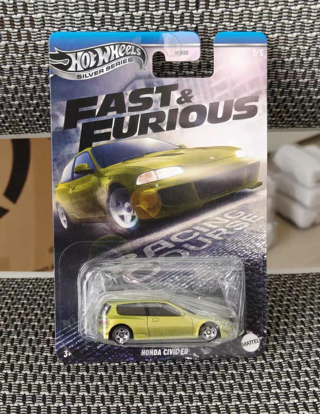 2025 Hot Wheels FAST & FURIOUS HNR88 Serie Modello di auto in lega 1/64 Honda Civic Nissan Simulazione Auto Modello Toy Boy Regali di compleanno