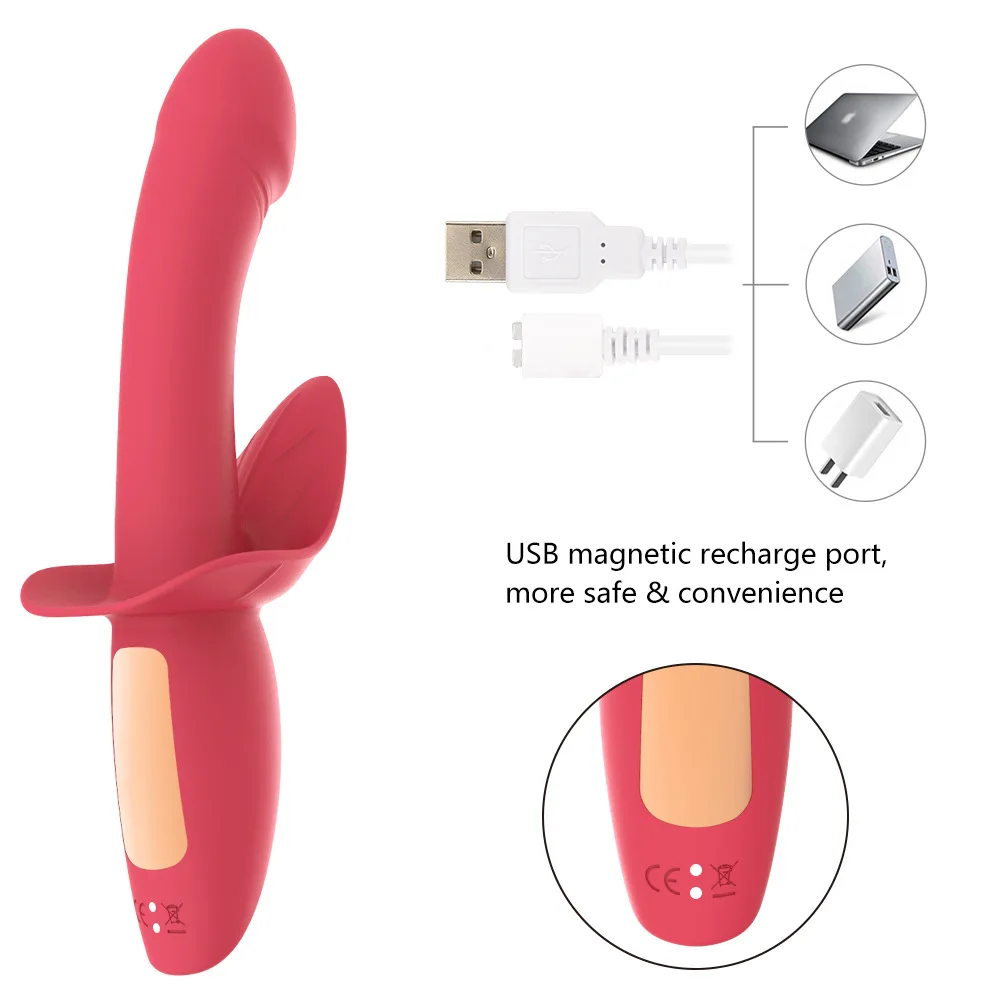 Weibliche Flirten Masturbation Stick Vaginal Pump Massage gerät G-Punkt Stimulation Vibrator Erotik Av Stick Erwachsenen Produkte Sexspielzeug