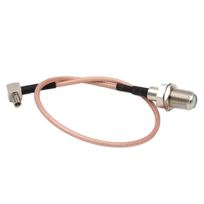 3G Modem Cable TS9 Right Angle Switch F Type Female Pigtail Adapter RG316 15/20/30/50/100cm Wholesale Price