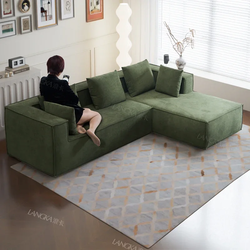 Italian fabric princess tofu block compression  roll bag living room  pure sponge foreign trade vacuum compression sofa