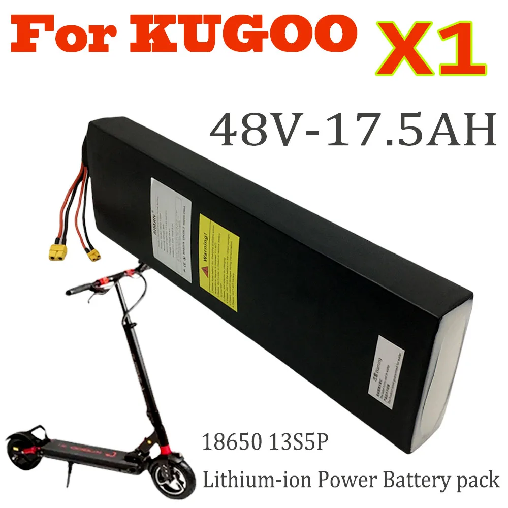 

100% Original new battery 13S5P 48V 17.5AH For Kugoo X1 Scooter/Electric Bicycle/Bicycle/400W New Li-ion battery pack