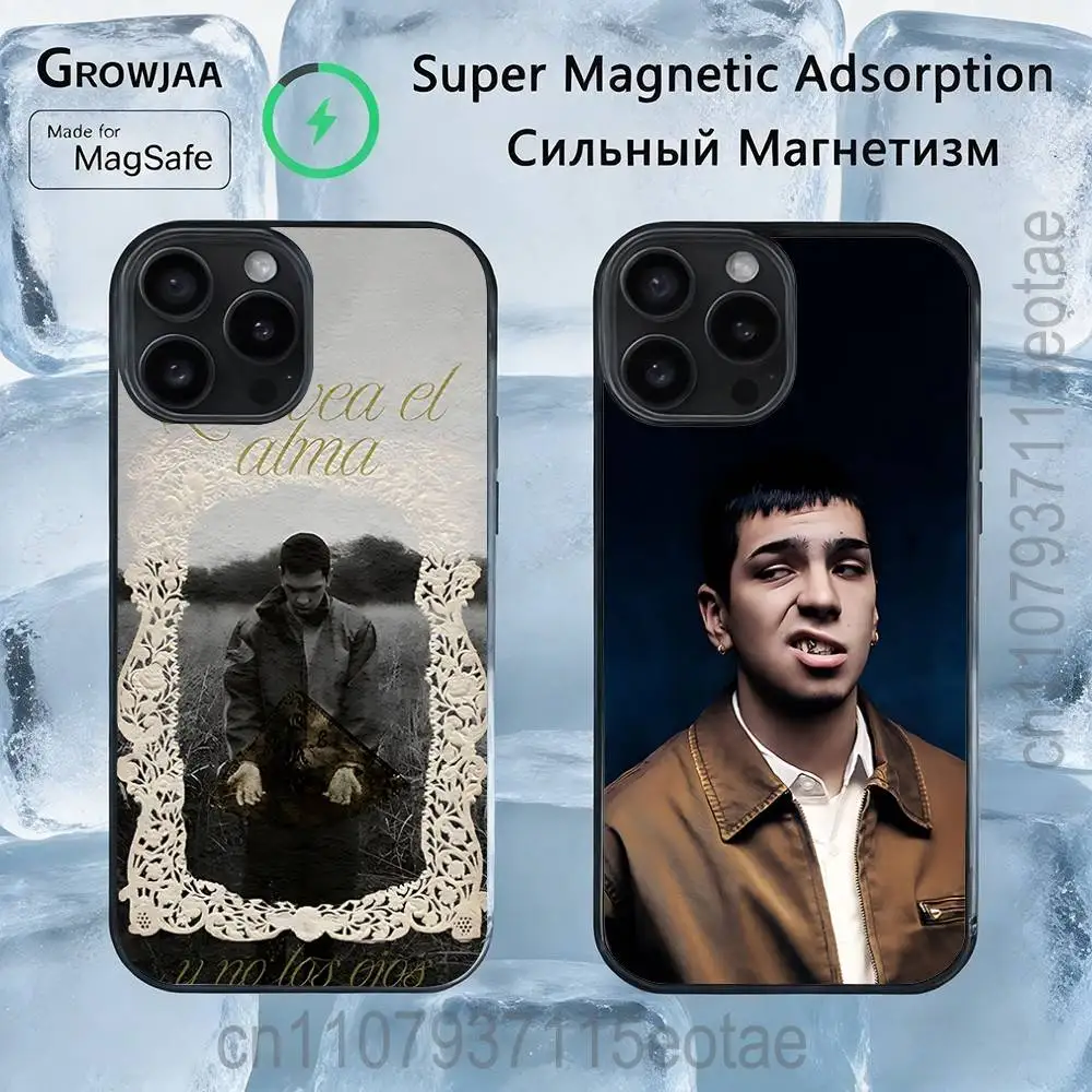 

Singer Milo J Magnetic Phone Case For IPhone 14 16 17 13 12 11 15 Pro Max Plus For Magsafe Wireless Charge Cover