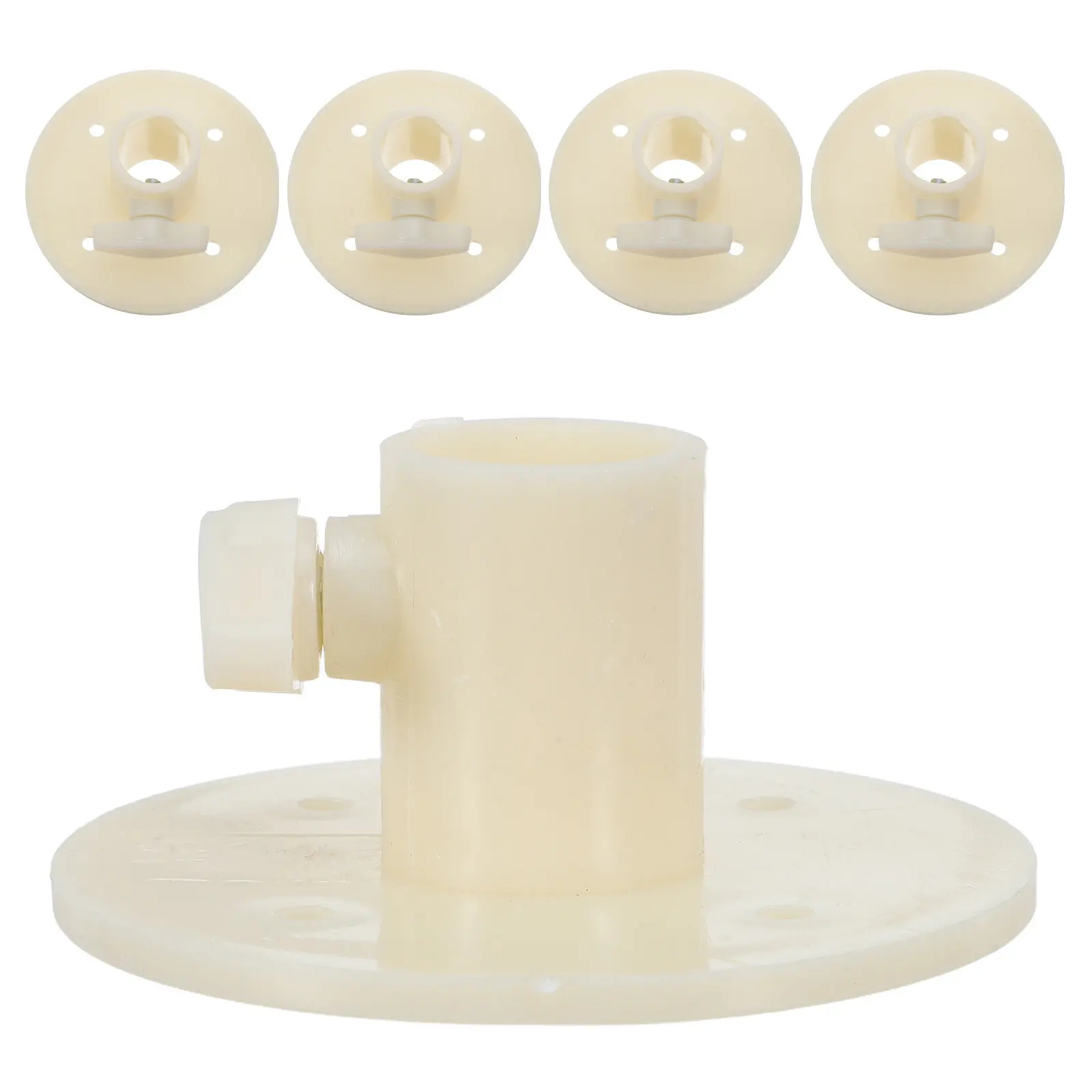 5Pcs Mannequin Stand Stabilizer Screws Threaded Tightening Fasteners Anti-Slip Base Clamp for Retail Clothing Display Store