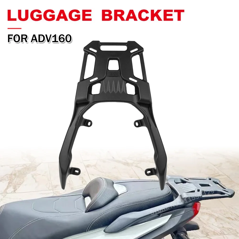 

For Honda ADV160 ADV 160 2023 Motorcycle Rear Luggage Rack Tail Box Luggage Carrier Bracket Aluminium Alloy Support Holder