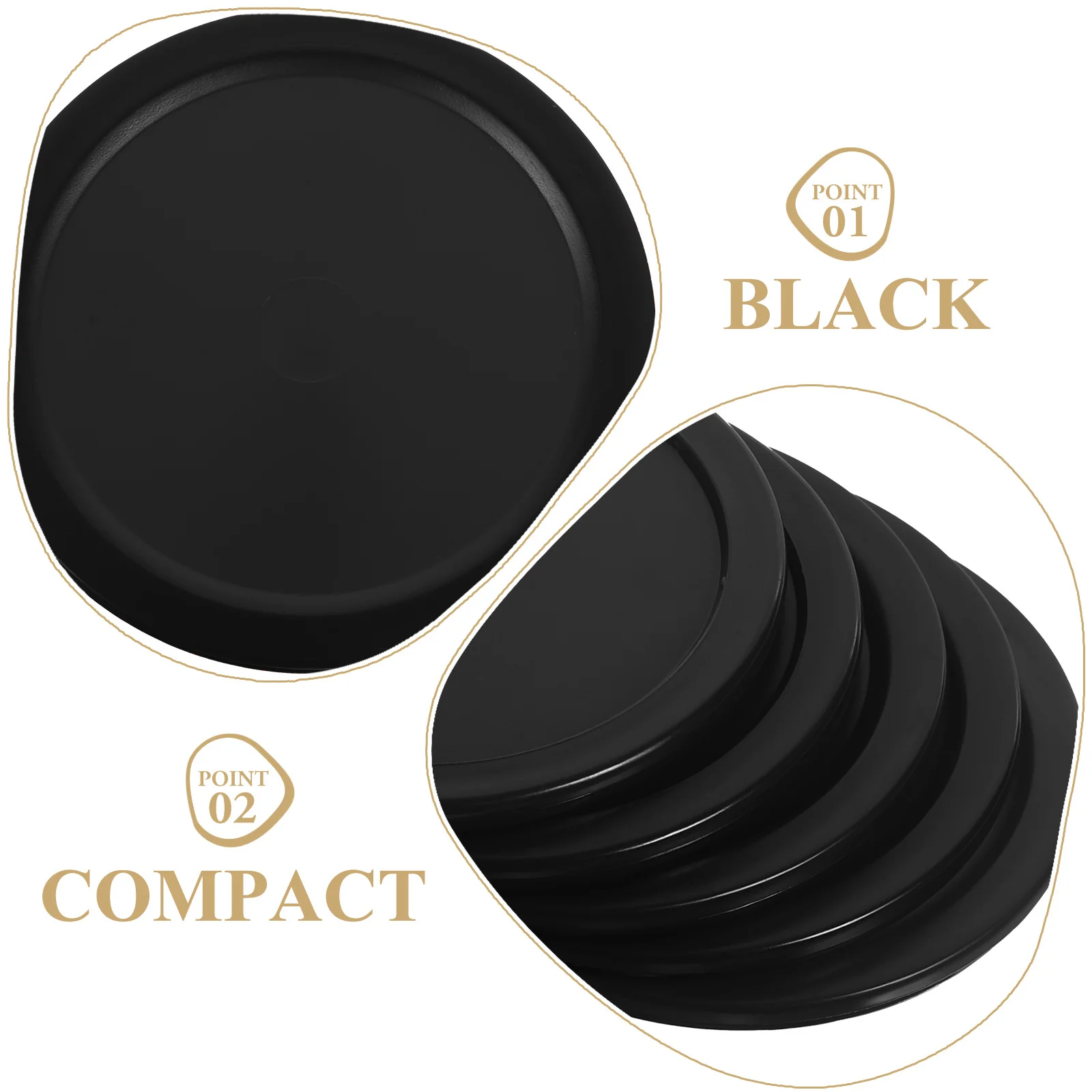 

5 шт. пластиковых шайб для аэрохоккея, долговечные, для настольных игр, сменные, для развлечений и спорта