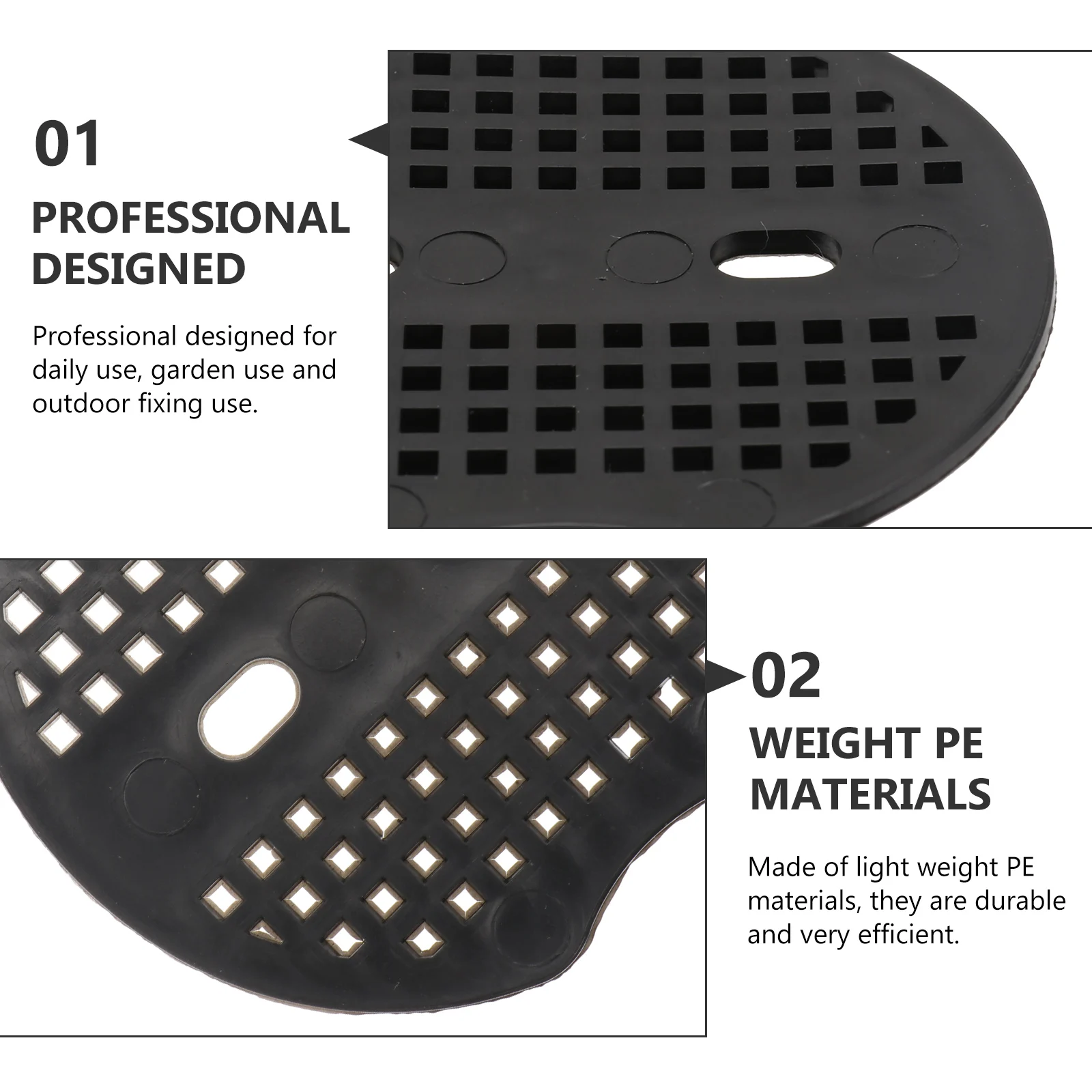 

100 шт. U-образных пластиковых подушечек-прокладок для крепления кустов и растений, для кемпинга и сада