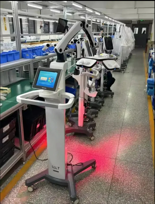 CE . Grade 650 Nm Laser LLLT Laser Therapy Hair Regrowth Machine Red Light Therapy Device Improve Bald Hair Growth Device
