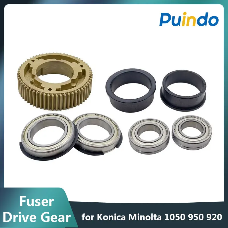 

1set Fuser Drive Gear for Konica Minolta bizhub Pro 1050 950 920 1050P 1050EP 1050e 1052 1250 1250P 1051 1200 1200P 951