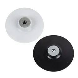 4Inch 100mm Backing Pad Fibre Disc M10 Thread With Lock Nut Grinding Disc Backing Holder For Angle Grinder Sander Polishers