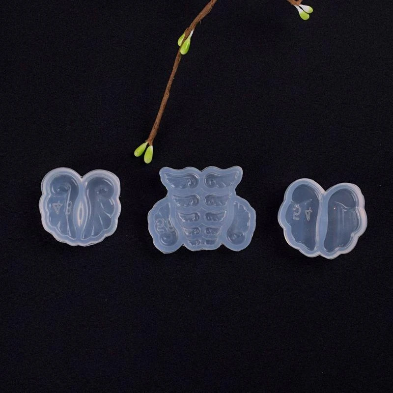 Wings Epoxy Resin Mold Jewelry Pendant Soap Making Art Craft Tool DIY Decor