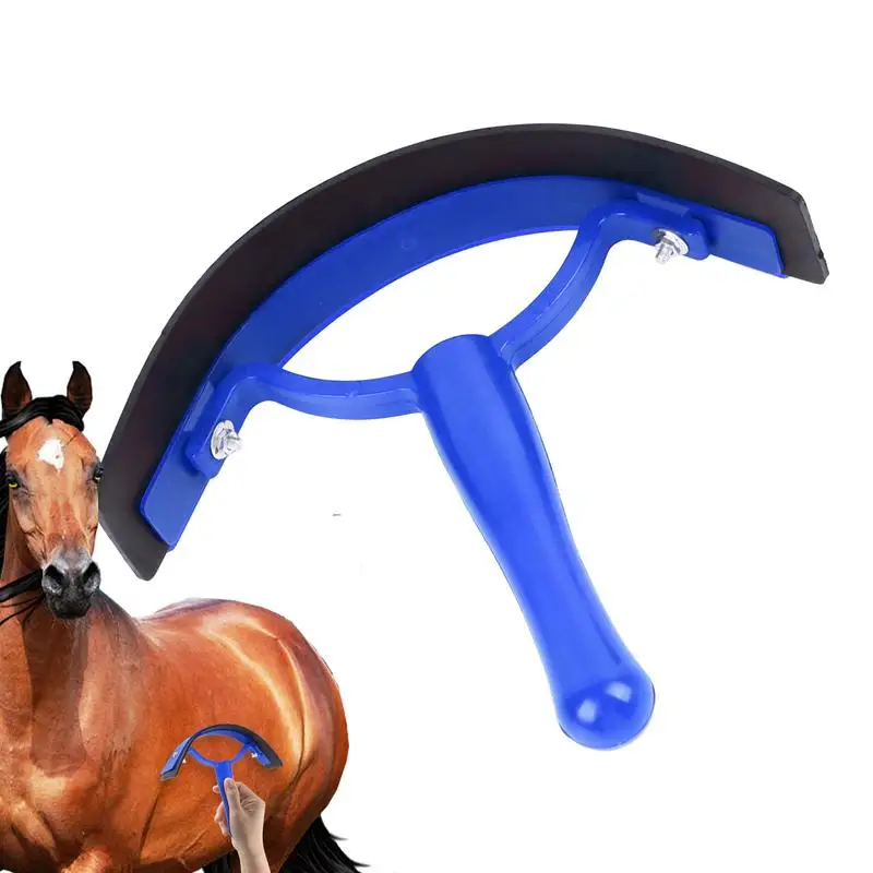 

Horse Sweat Scraper Horse Shedding Tool With Soft Grip Horse Deshedding Tool Horse Supplies Animal Equine Grooming Tools For