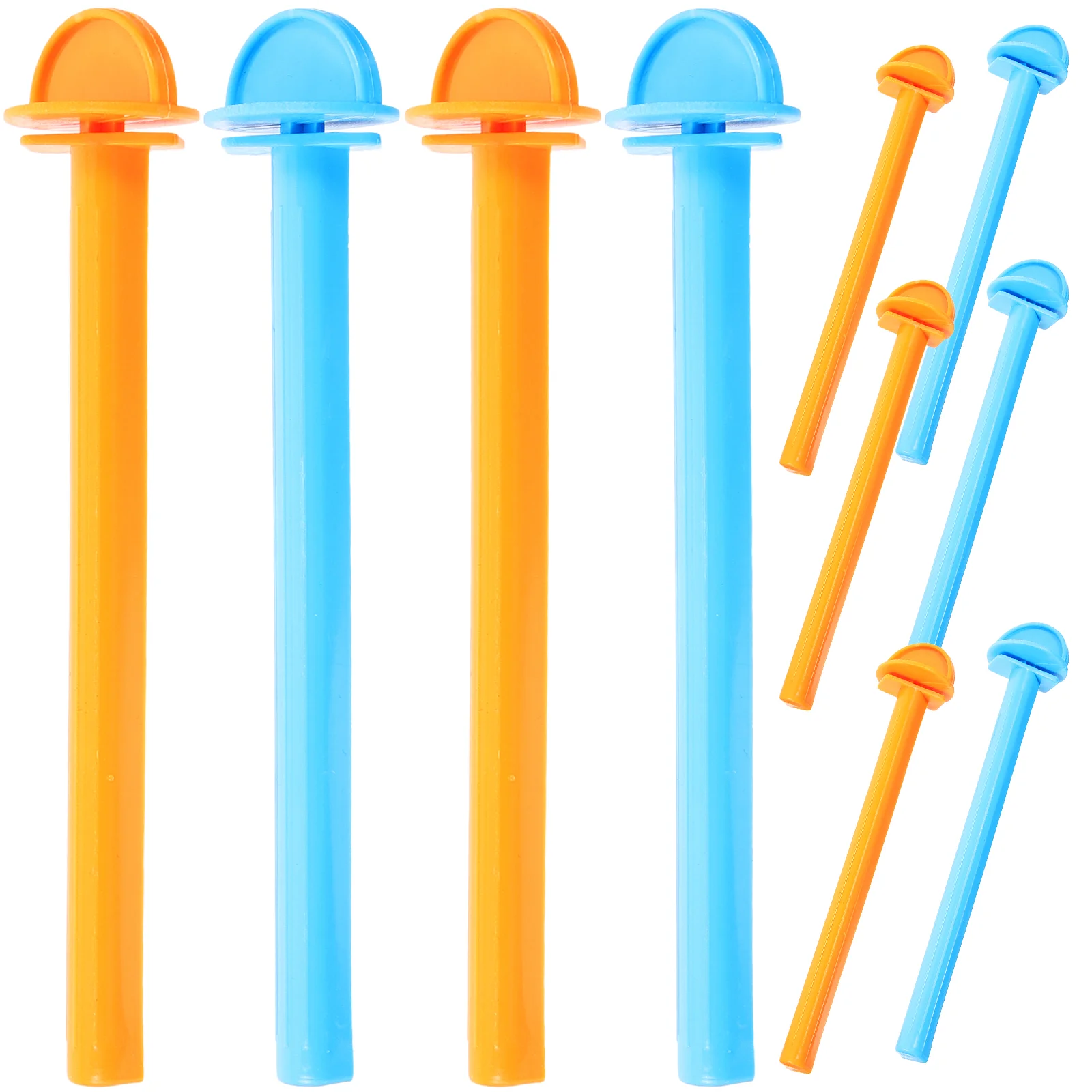 

10 Pcs Bird Standing Stick Cage Sticks Claw Grinding Small Parrot Plastic Perch