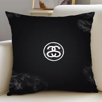 Decorative Pillows for Sofa Cushions Cover S-Stussy Luxury Living Room Decoration Cushion Covers Personalized Gifts Home 45x45