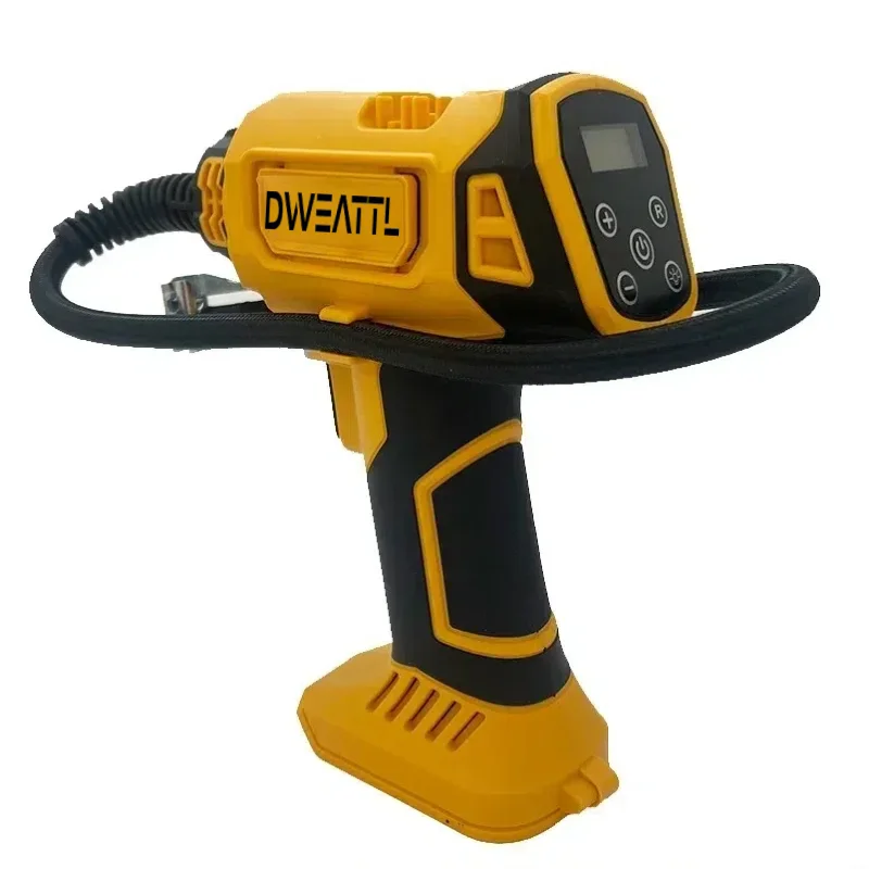 For DeWalt Rechargeable pump Air Compressor Automatic Tire Inflator Cordless Pump with Digital Pressure Gauge For Car Bike
