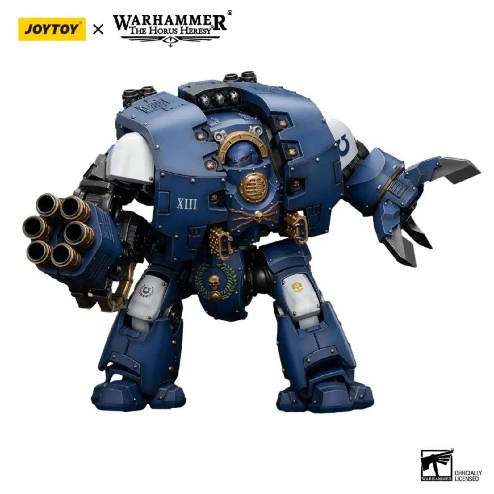 JOYTOY Offizielles Warhammer 30K 1/18 Ultramarines Leviathan Dreadnought bewegliche Actionfigur zum Sammeln