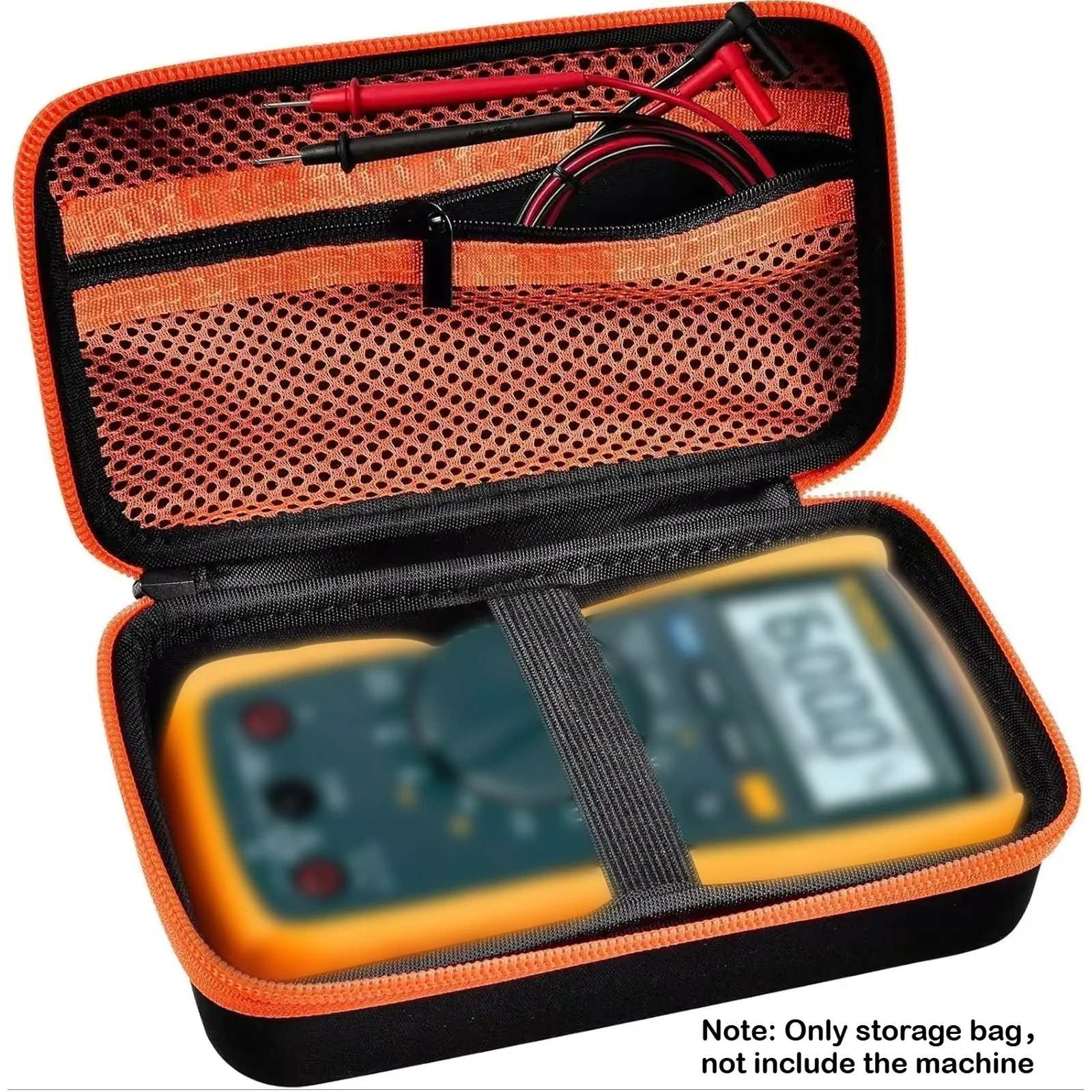 Storage Bag for Tools MM325/Fluke 117 115 116 114 113/MM400/MM420, Digital Multimeters Storage Organizer Bag （Bag Only)