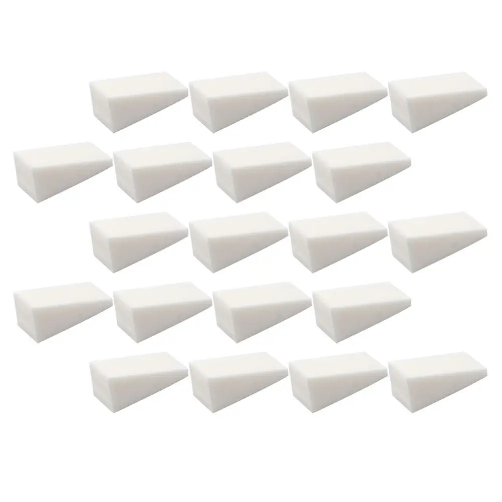 48Pcs Wedge Shape Sponge Makeup Applicator Skin Friendly Washable for Foundation Concealer Blending Gradient Nail