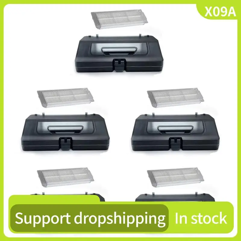

X09A 5X 2-In-1 Water Tank Dust Box Bin For Xiaomi Robot Vacuum Mop 2S 3C VIOMI V2 V3 XMSTJQR2S B106CN STYTJ02YM Filter Parts