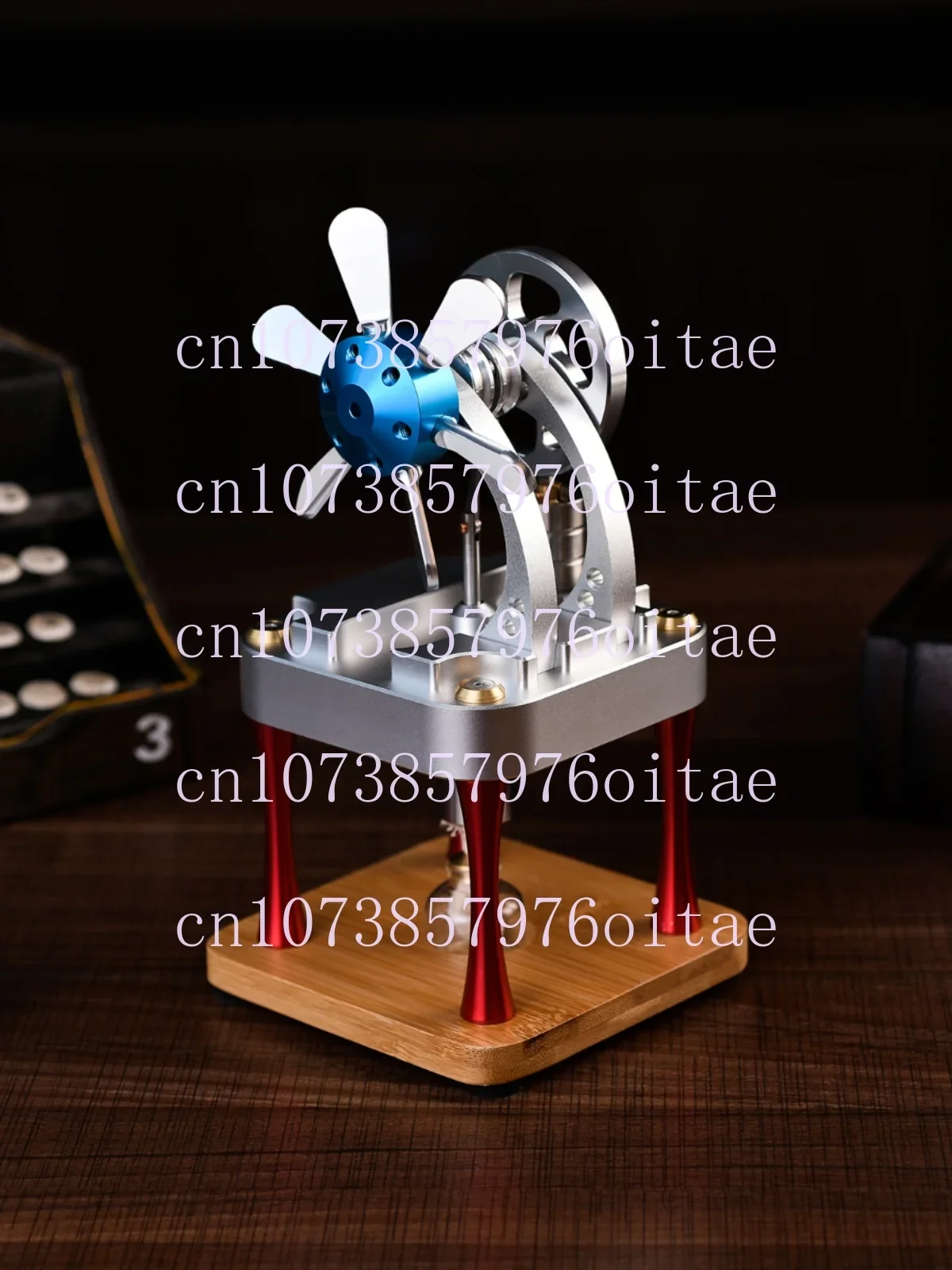 

Scientific Water-cooled Metal Power Cylinder Can Start Low Temperature and High Temperature All-metal Stirling Engine