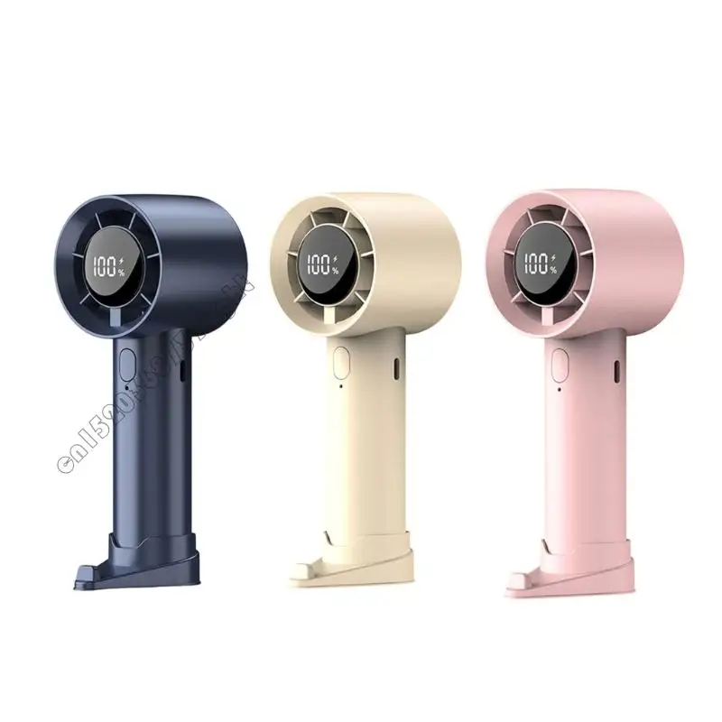 

USB Rechargable Handheld Electric Electrable Speed ​​Fean вентилятор 1200 мАч аккумулятор