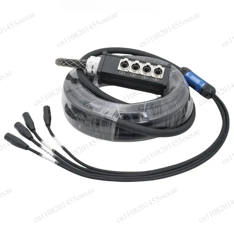 SND108-4CH CAT6 Network Snake Cable 4-Channel RJ45 Yinyu For DMX Lighting Control LED Wall And XLR Audio Transmission