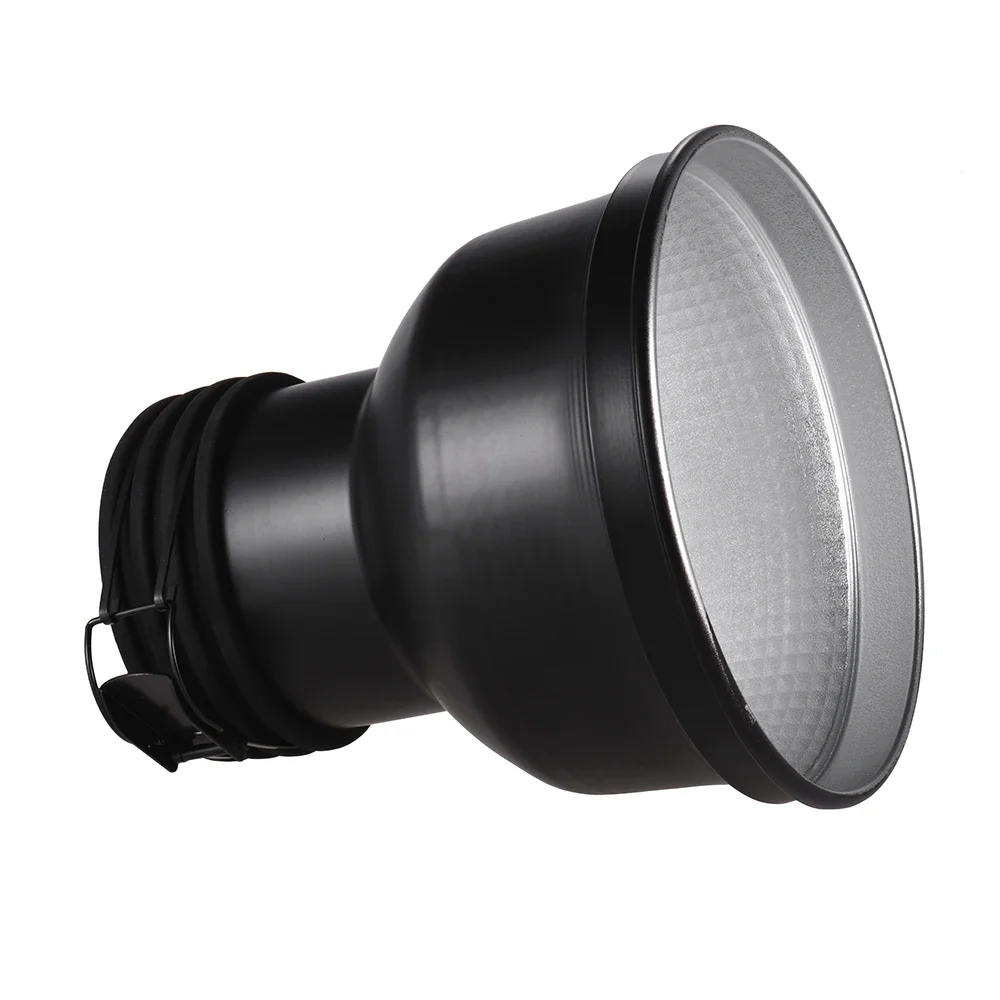 

19.5cm Metal Zoom Reflector Lampshade for Profoto Photography Flash Light Speedlite Applied to the photo-rich photo flash