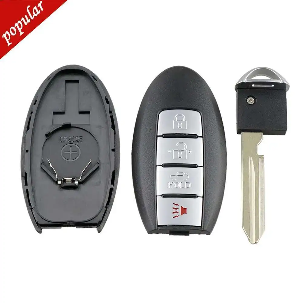 

2025 New Car key shell Replacement fob case For Nissan 07-12 Altima Maxima Murano Remote Car Key Fob Shell Case