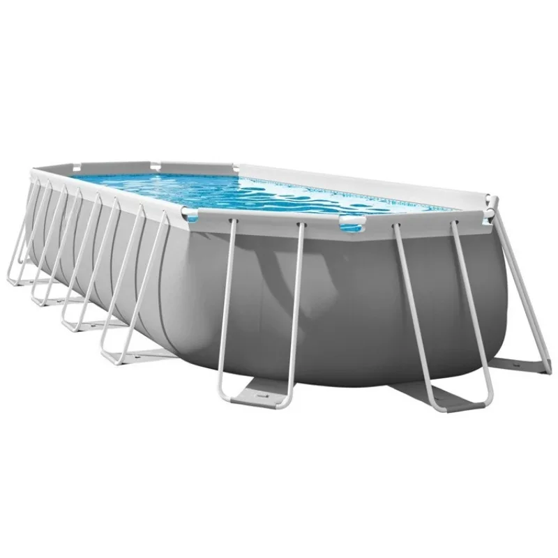 

Oval Stand Paddling Pool Adult Family Tube Rack Swimming Pool 26796 26798