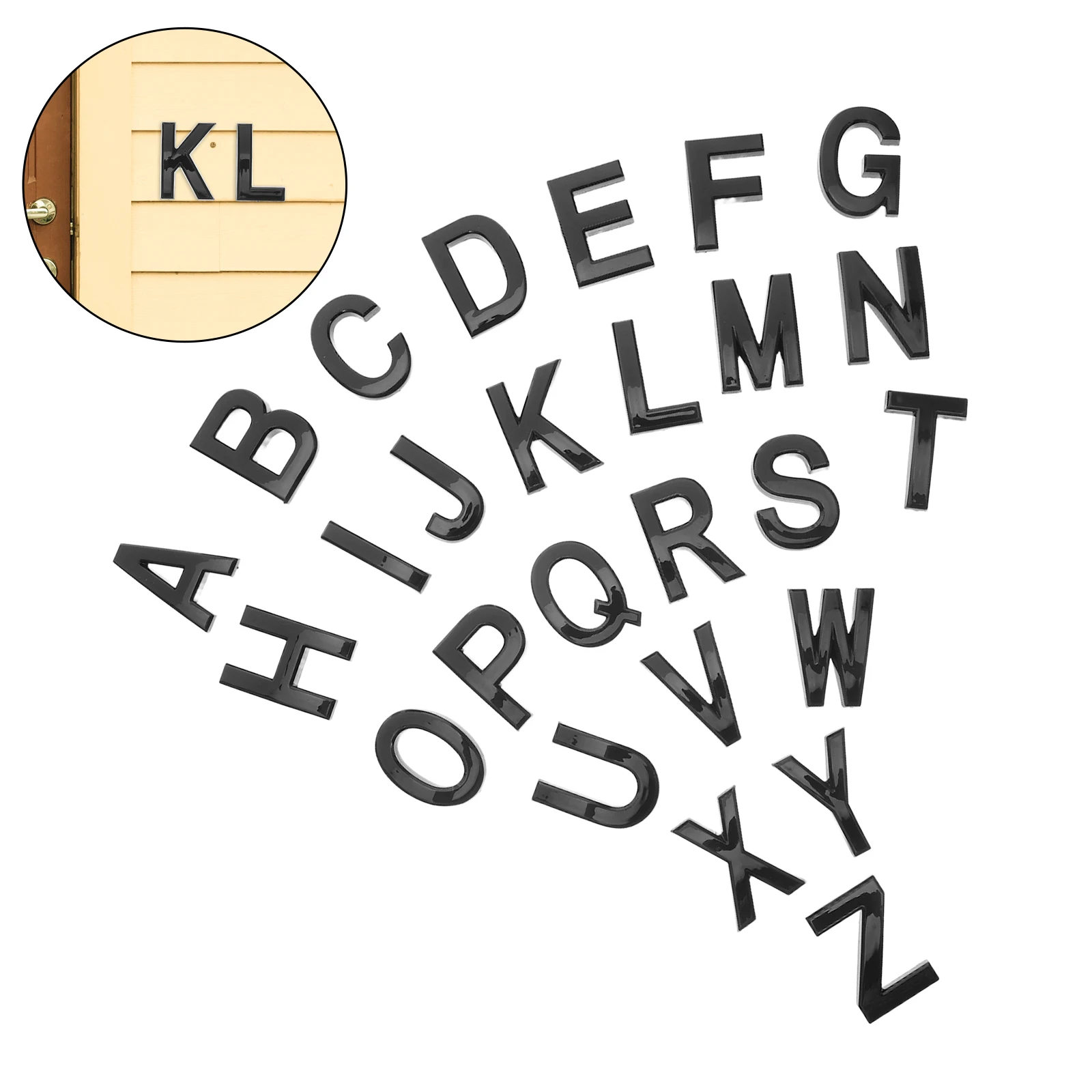 

Letter Sign Letterboard Letters Plastic Plaque Decorative for Wall Decoration Door Plate House Alphabet